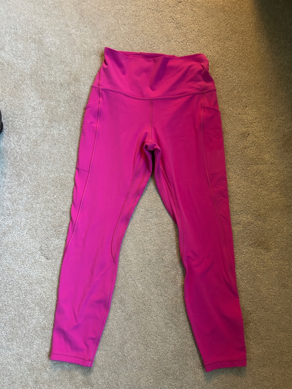 Pink Lululemon leggings